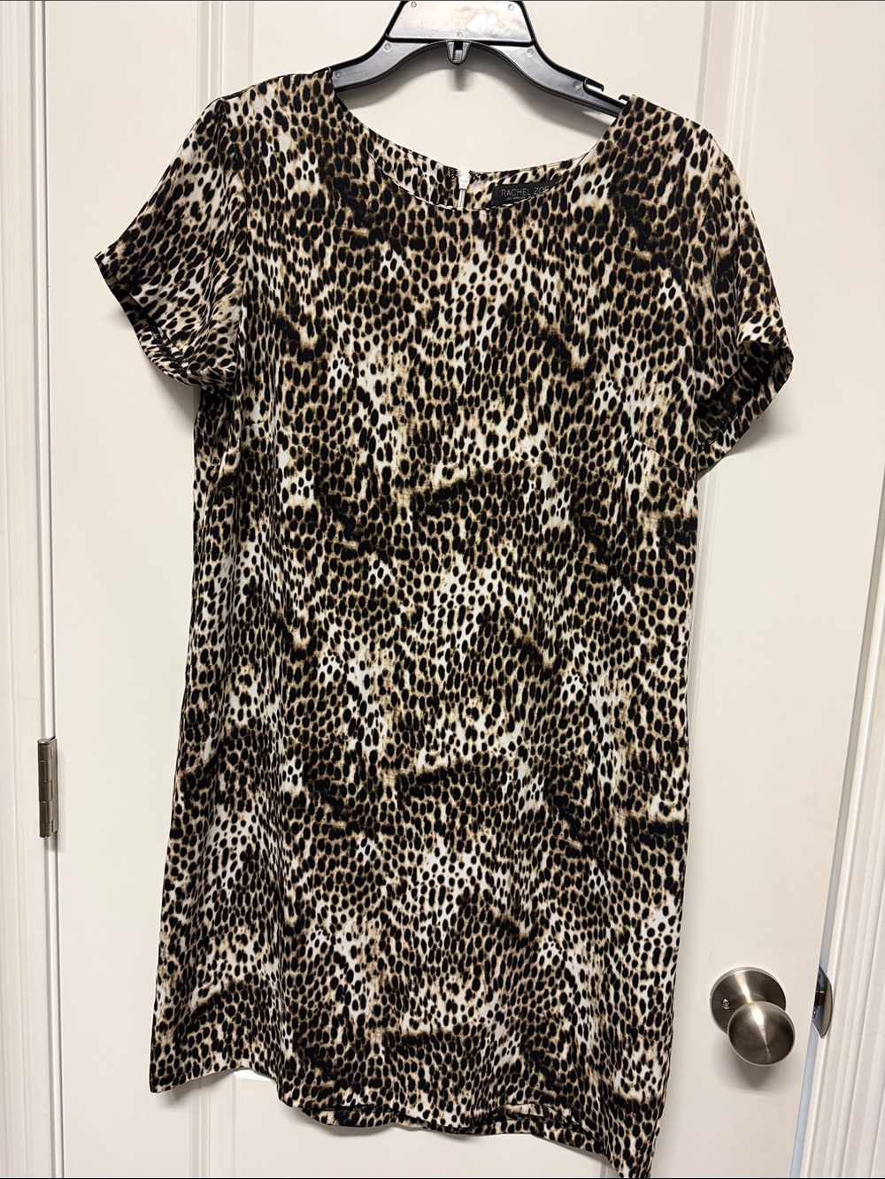 Rachel Zoe Leopard Print Mini Dress in Leopard print
